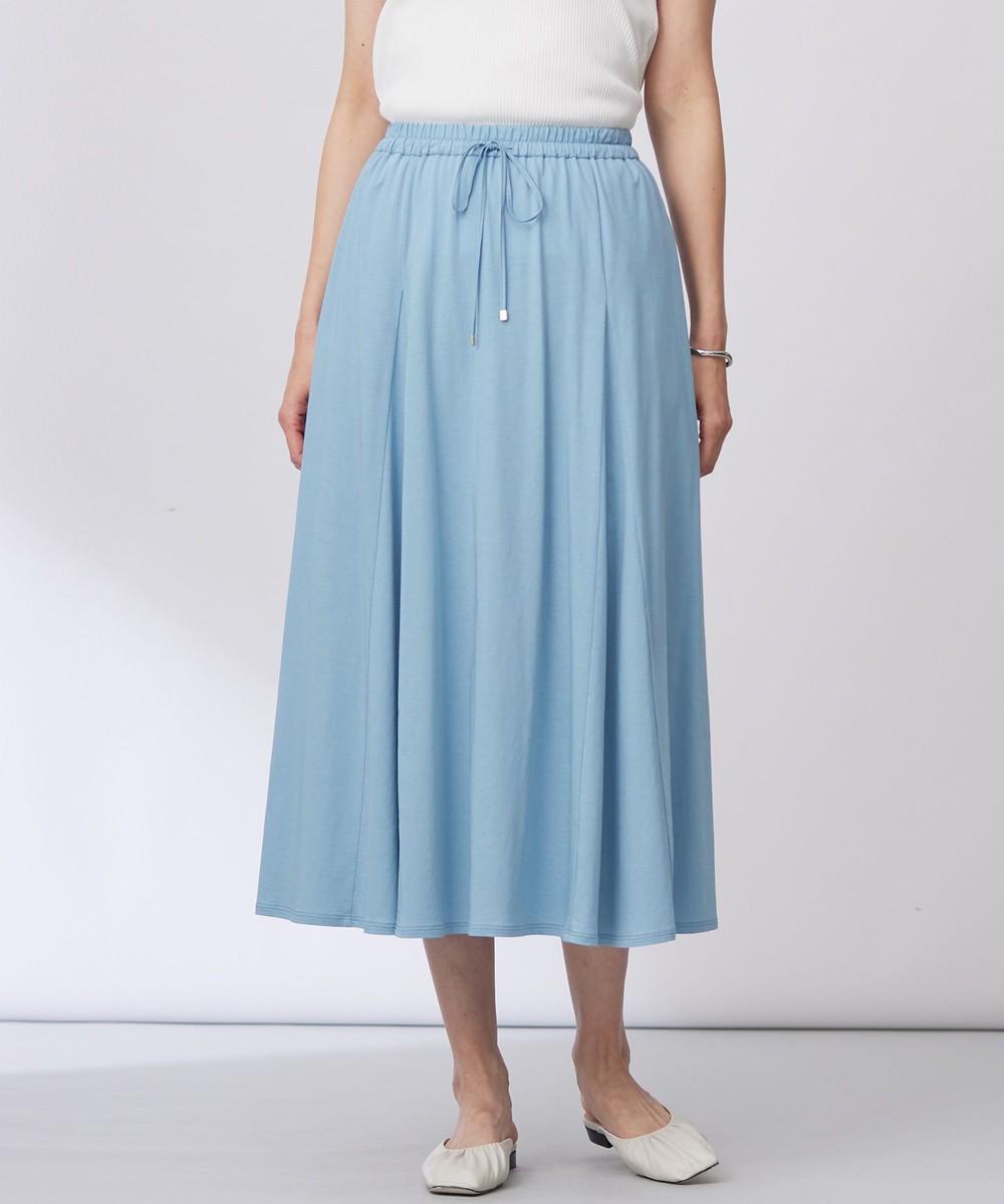 【オンワード】 J.PRESS LADIES>スカート 【洗える】トリコットバイオ フレア スカート ブルーグリーン 9 レディース 【オンワード】 J.PRESS LADIES>スカート 【洗える】トリコットバイオ フレア スカート ブルーグリーン 9 レディース