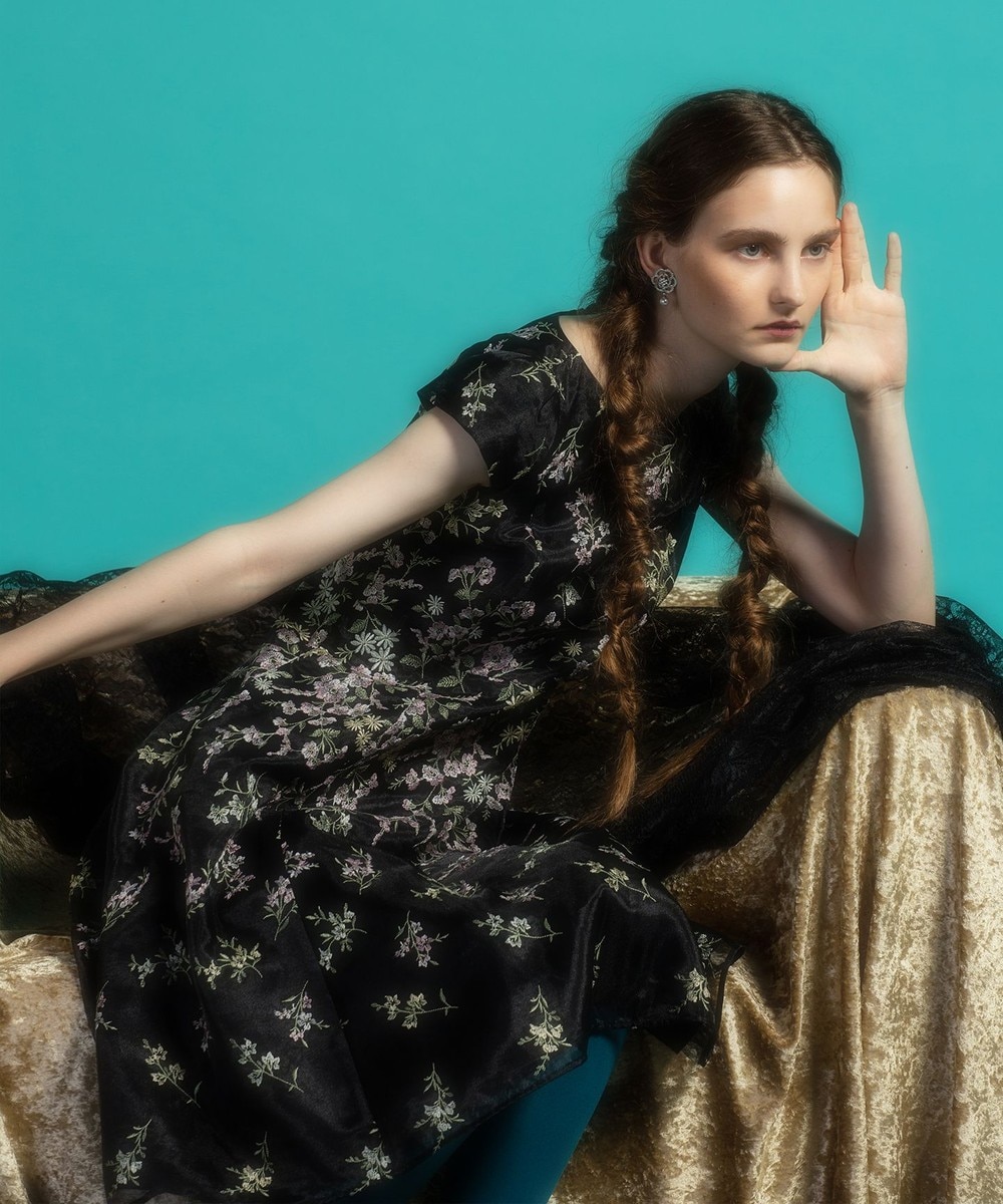 【オンワード】 TOCCA>ワンピース 【洗える!】GELSOMINA ドレス サックスブルー 2 レディース 【送料無料】