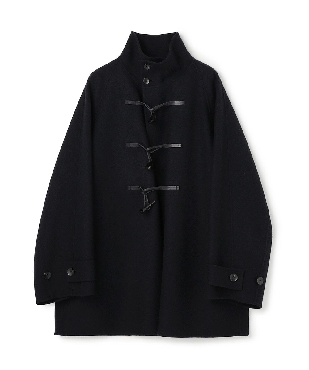 【オンワード】 uncrave>ジャケット/アウター メルトンリバー ミドルダッフルコート ブラック 1 レディース