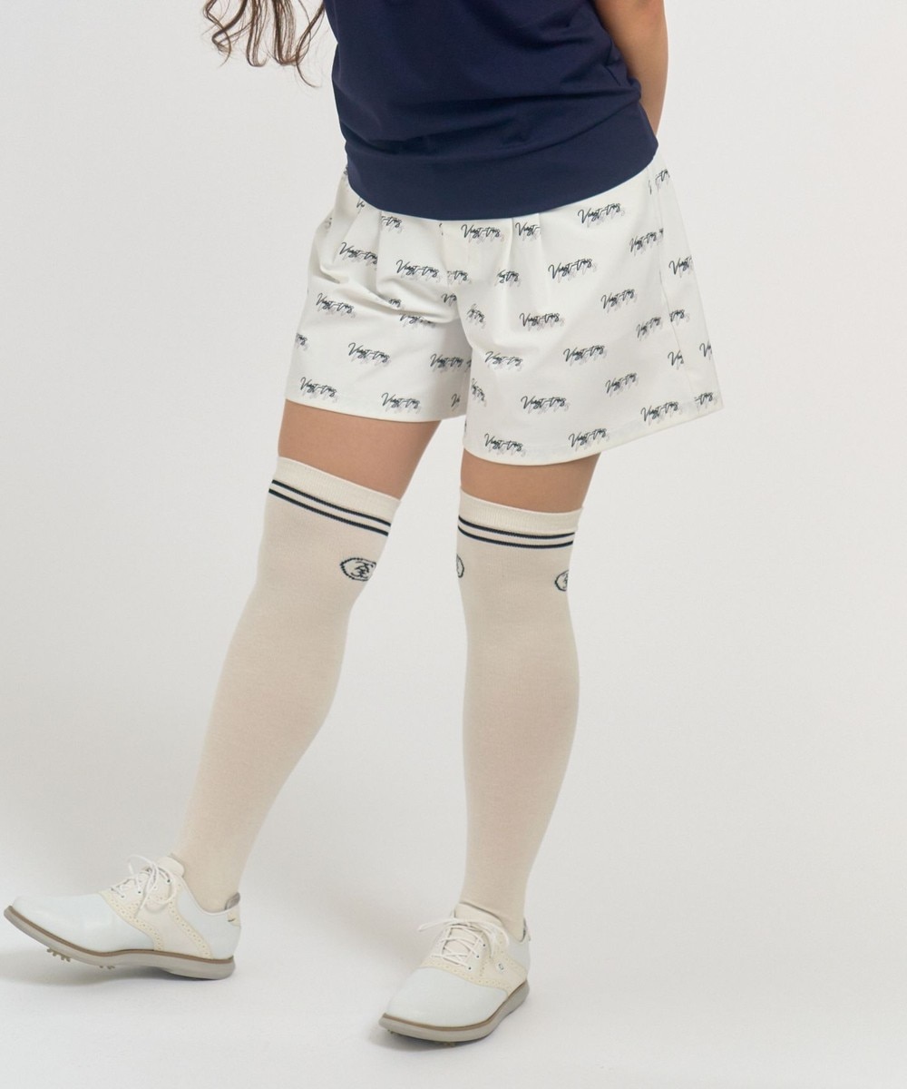 【オンワード】 23区GOLF>パンツ 着用動画あり【辻梨恵プロ着用】ロゴプリントショートパンツ ホワイト SM レディース 【オンワード】 23区GOLF>パンツ 着用動画あり【辻梨恵プロ着用】ロゴプリントショートパンツ ホワイト SM レディース
