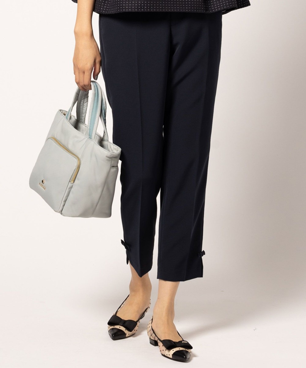【オンワード】 TOCCA>パンツ 【洗える】FLY FRERRY パンツ ネイビー 2 レディース 【オンワード】 TOCCA>パンツ 【洗える】FLY FRERRY パンツ ネイビー 2 レディース