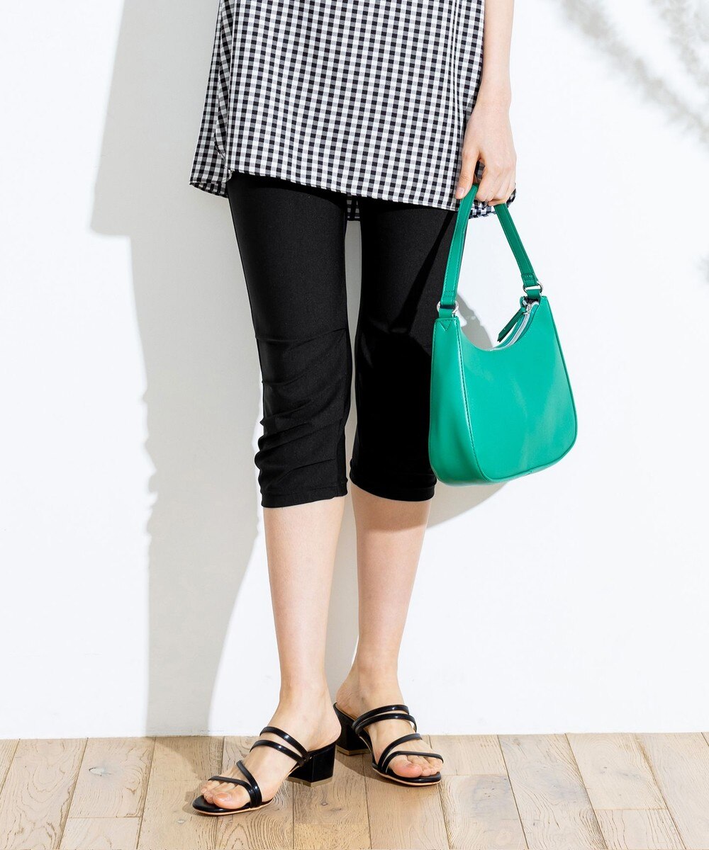 【日本製・洗える】UVカット&涼感素材の高機能クロップドパンツ