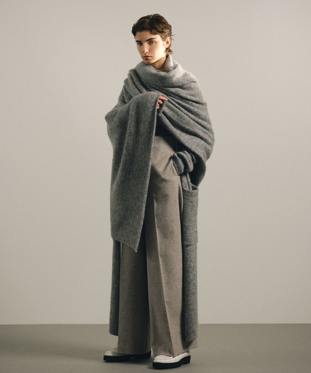 【オンワード】 JOSEPH STUDIO>トップス モヘアウール ロングカーディガン ベージュ M レディース 【送料無料】