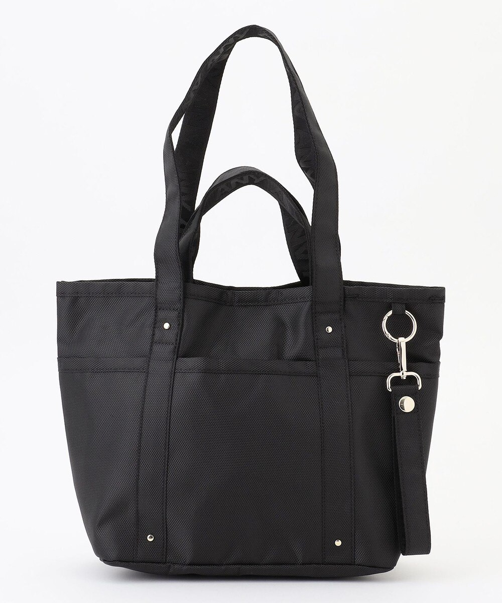 【オンワード】 ANY>バッグ 【A4サイズ収納可】Ｗナイロントートバッグ ブラック F レディース