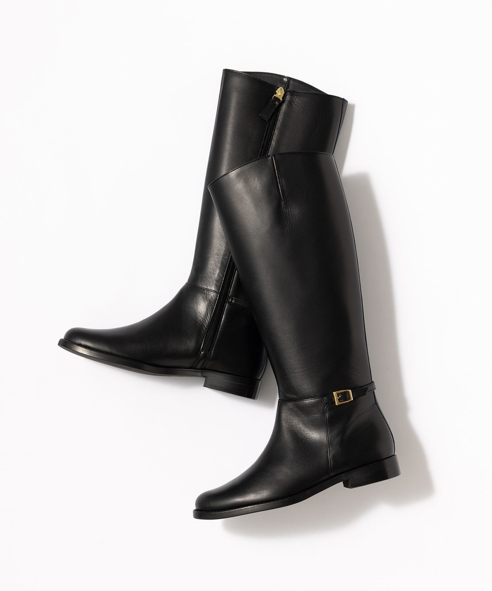 【オンワード】 23区>シューズ ジョッキー ブーツ ブラック 22H レディース 【オンワード】 23区>シューズ ジョッキー ブーツ ブラック 22H レディース