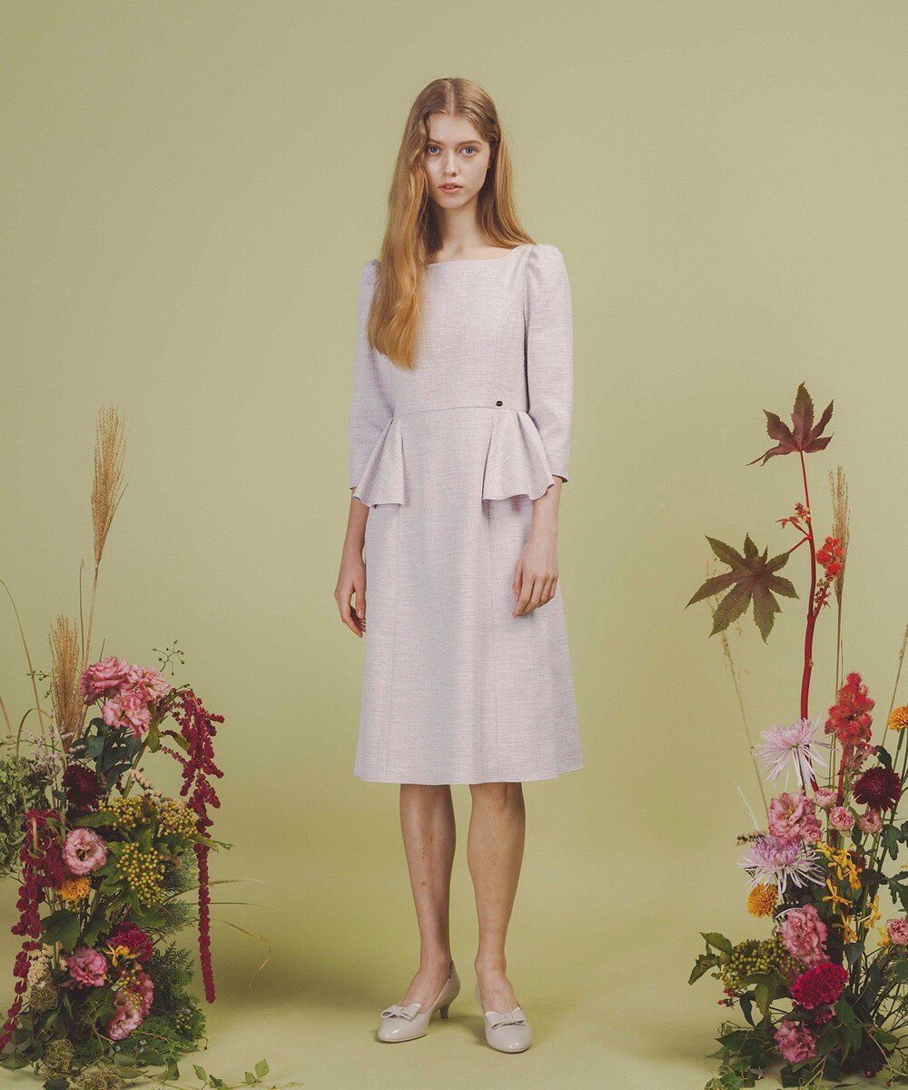 【オンワード】 TOCCA>ワンピース 【WEB限定カラーあり・洗える・消臭】FLAPFLAP ドレス [WEB限定]ピンク 2 レディース