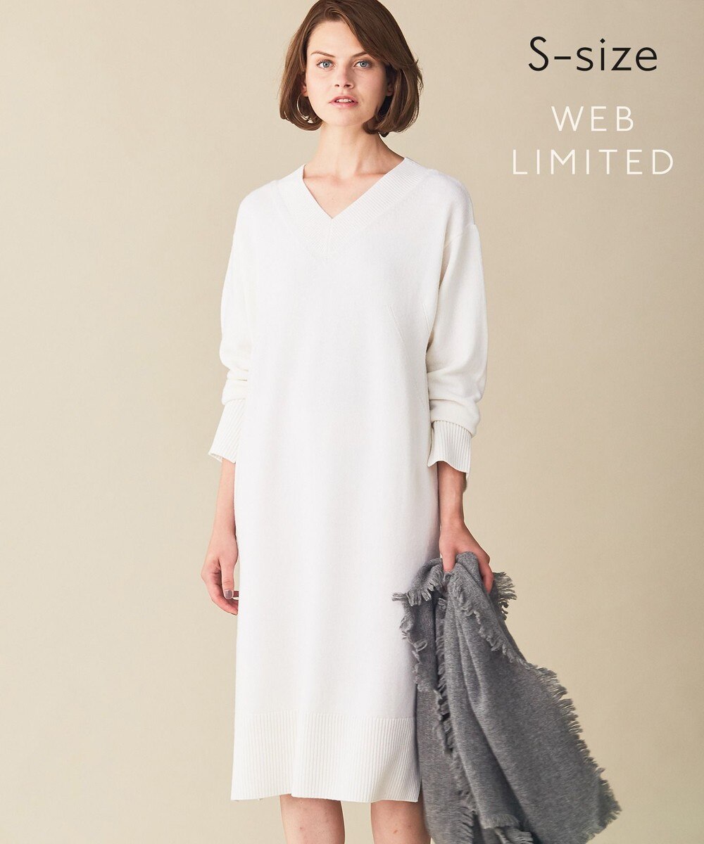 【オンワード】 BEIGE,>ワンピース 【S-size・一部店舗限定】CLAIRA / ニットワンピース L Grey 32 レディース 【送料無料】