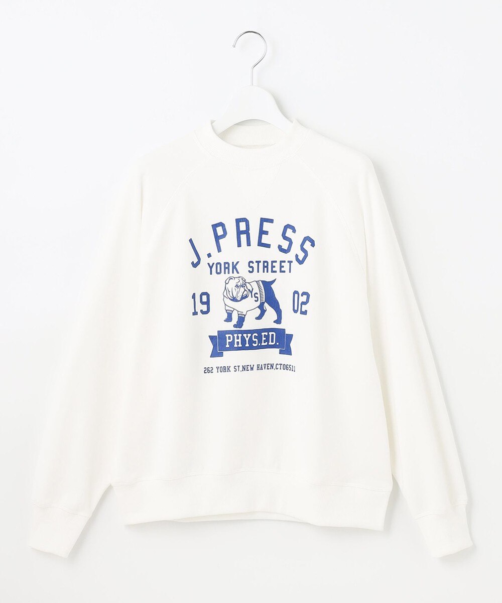 【オンワード】 J.PRESS YORK STREET>トップス 【UNISEX】カレッジスウェット ネイビー M レディース 【送料無料】