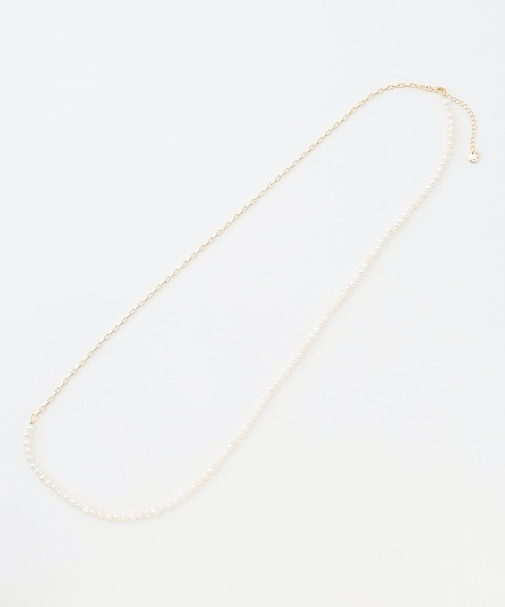 【オンワード】 ICB>アクセサリー 【CLASSY.1月号掲載】3WAYパールネックレス ゴールド F レディース 【オンワード】 ICB>アクセサリー 【CLASSY.1月号掲載】3WAYパールネックレス ゴールド F レディース