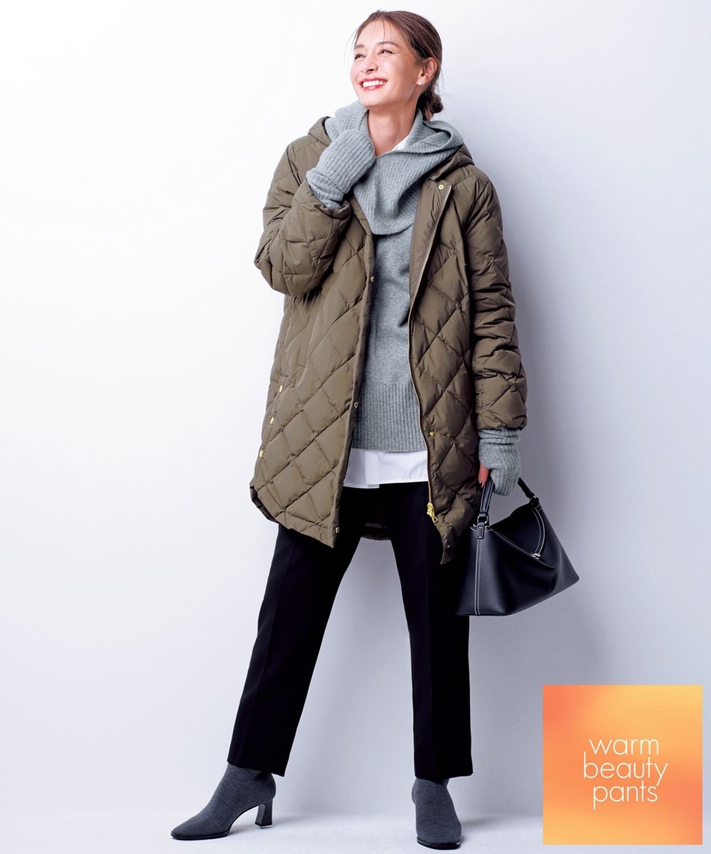 【保温】ウォームテーパードパンツ