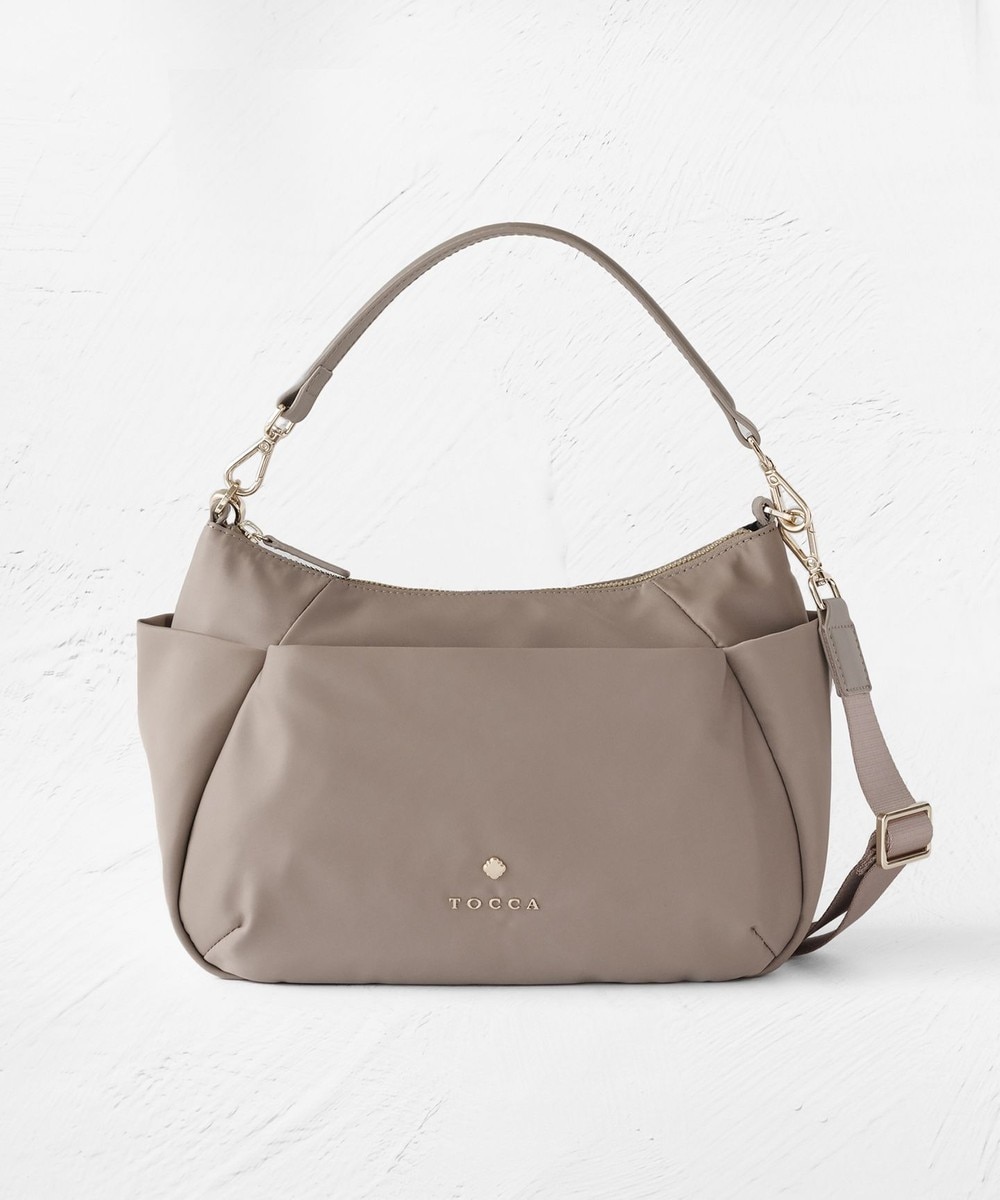 【オンワード】 TOCCA>バッグ 【大人百花掲載】PIECE OF CRESCENT NYLONBAG バッグ ベージュ F レディース 【オンワード】 TOCCA>バッグ 【大人百花掲載】PIECE OF CRESCENT NYLONBAG バッグ ベージュ F レディース