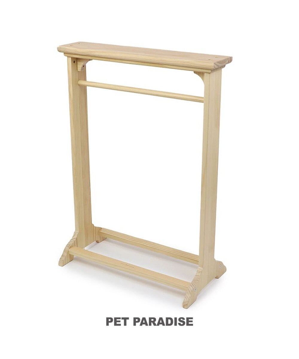 【オンワード】 PET PARADISE>ペットグッズ ペットパラダイス 犬用 木製 ハンガーラック 小型犬 茶 0 【送料当社負担】