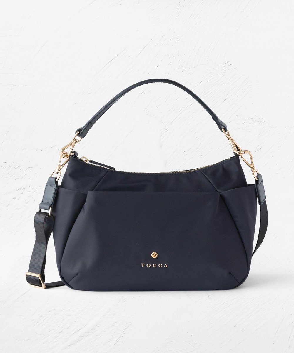 【オンワード】 TOCCA>バッグ 【大人百花掲載】PIECE OF CRESCENT NYLONBAG バッグ ネイビー F レディース 【オンワード】 TOCCA>バッグ 【大人百花掲載】PIECE OF CRESCENT NYLONBAG バッグ ネイビー F レディース