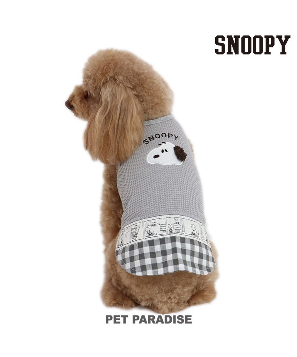 ＜オンワード＞PET PARADISE>ペットグッズ 犬 服 スヌーピー タンクトップ 【小型犬】 グレー グレー ＤＳＳ