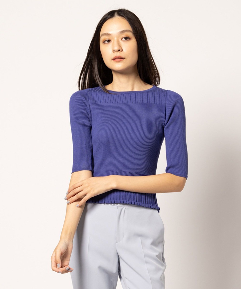 【オンワード】 TOCCA>トップス 【洗える】SPRING RESONATE プルオーバー ブルーベリー S レディース 【オンワード】 TOCCA>トップス 【洗える】SPRING RESONATE プルオーバー ブルーベリー S レディース