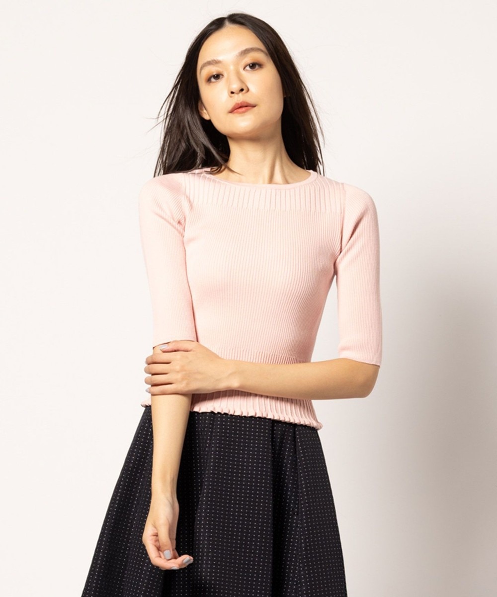 【オンワード】 TOCCA>トップス 【洗える】SPRING RESONATE プルオーバー ライトピンク S レディース 【オンワード】 TOCCA>トップス 【洗える】SPRING RESONATE プルオーバー ライトピンク S レディース