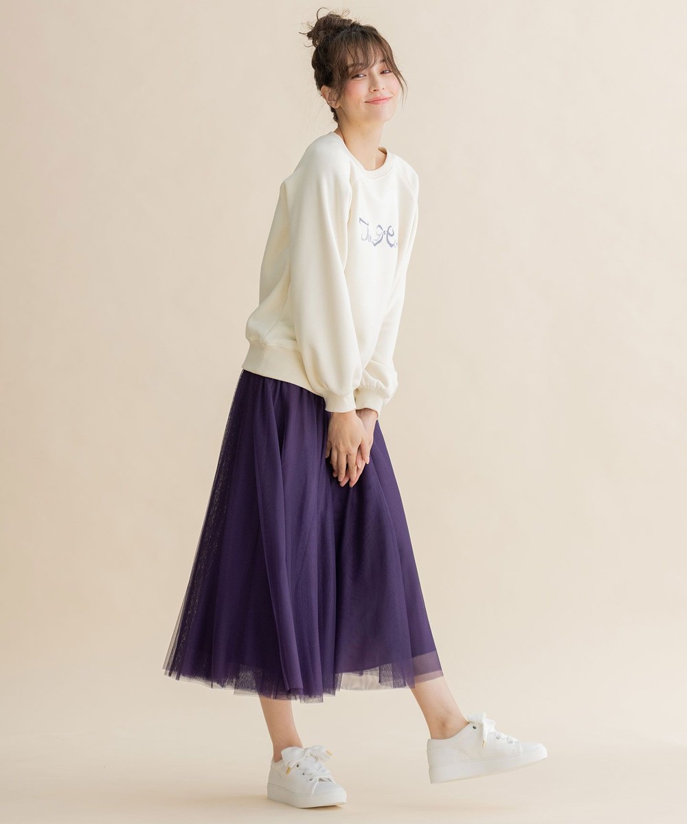 【オンワード】 TOCCA>スカート 【TOCCA LAVENDER】Fluffy Tulle Skirt スカート ブラック 2 レディース 【送料無料】