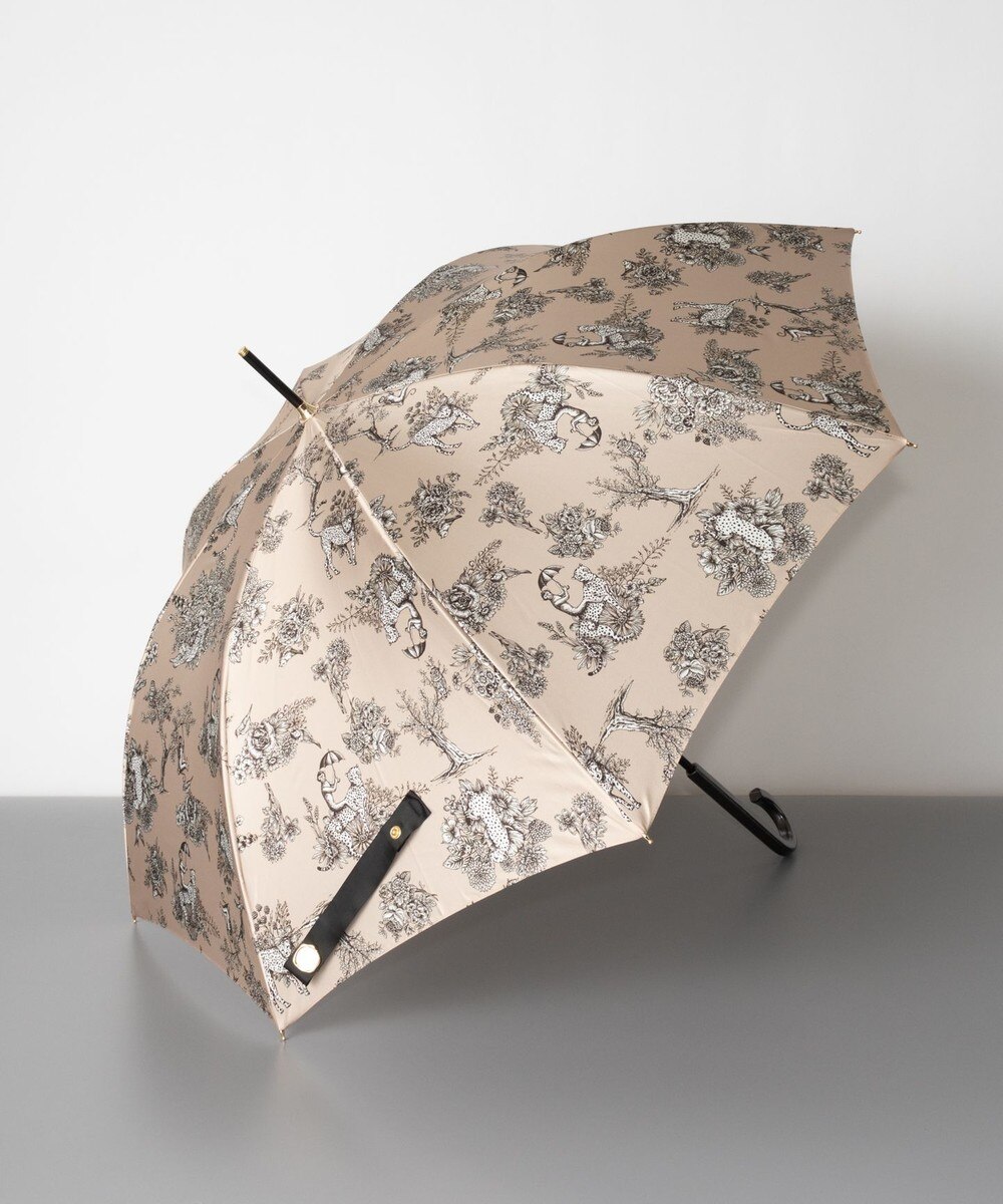 ＜オンワード＞AURORA>ファッション雑貨 Beaurance（ビューランス）オリジナルプリント雨傘（長傘） ベージュ FREE レディース 【送料無料】