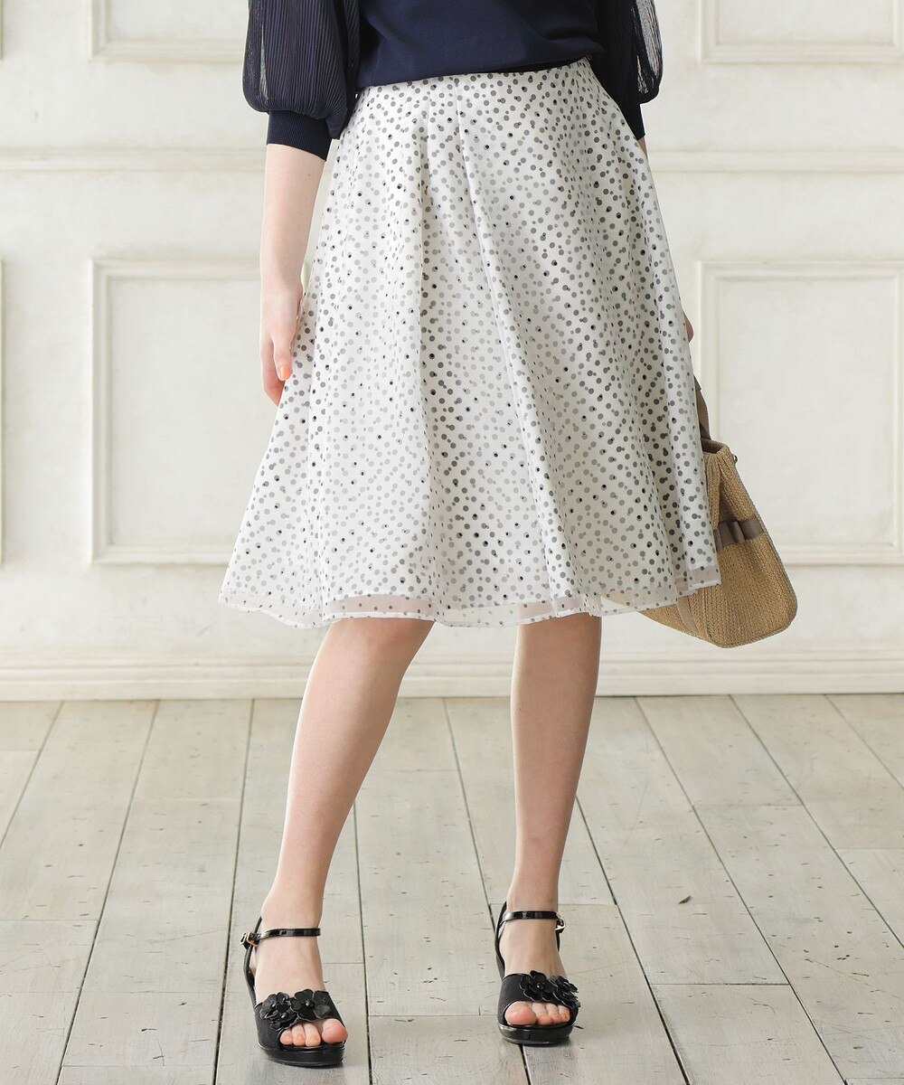 【オンワード】 TOCCA>スカート 【洗える!】PARARE スカート ホワイト 0 レディース 【送料無料】