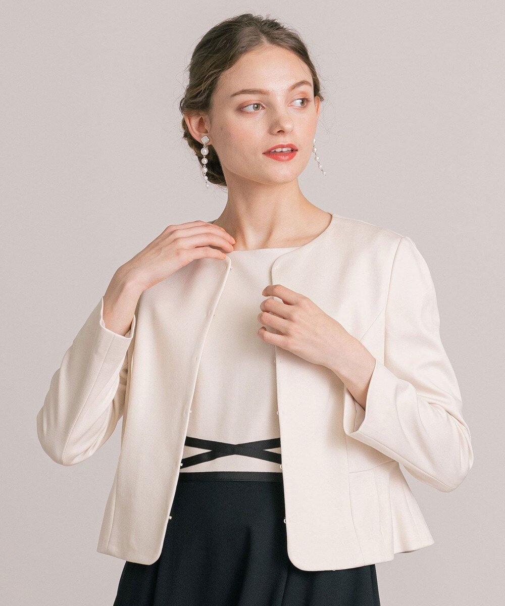 【オンワード】 TOCCA>ジャケット/アウター 【洗える!】LUCE ジャケット ネイビー 6 レディース 【送料無料】