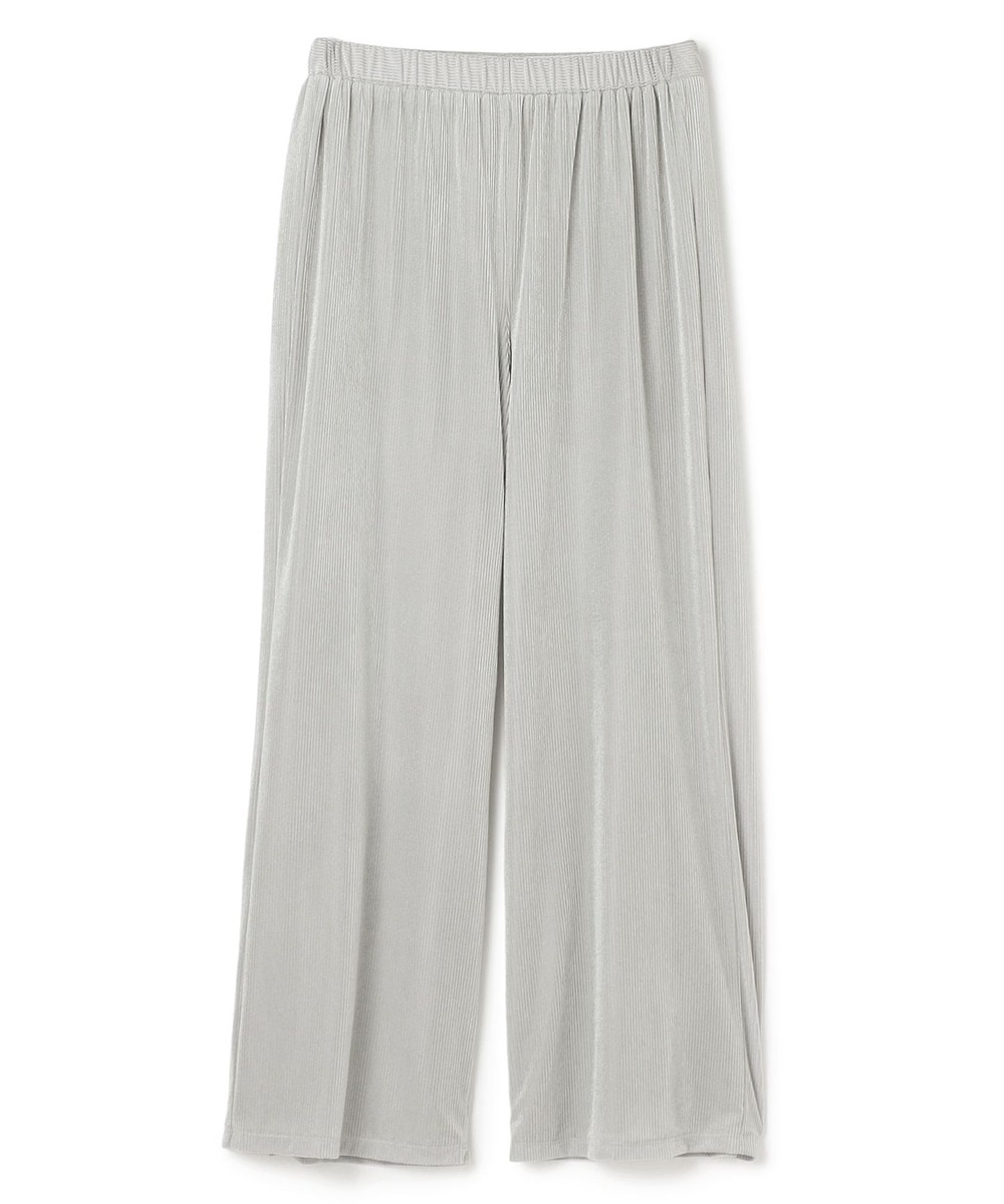 【オンワード】 uncrave>パンツ 【洗濯機洗い可】シアーベロアリブ ギャザーパンツ ライトグレー 2 レディース 【オンワード】 uncrave>パンツ 【洗濯機洗い可】シアーベロアリブ ギャザーパンツ ライトグレー 2 レディース