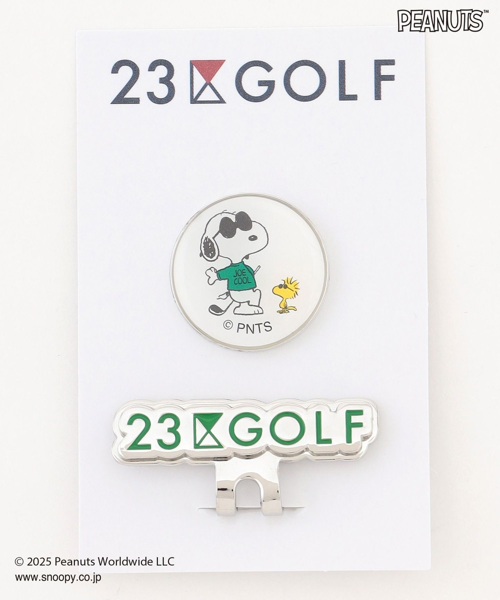 【オンワード】 23区GOLF>雑貨/ホビー/スポーツ 【UNISEX】『PEANUTS』コラボ マーカー JOE COOLのクールなイラスト グリーン F レディース 【オンワード】 23区GOLF>雑貨/ホビー/スポーツ 【UNISEX】『PEANUTS』コラボ マーカー JOE COOLのクールなイラスト グリーン F レディース