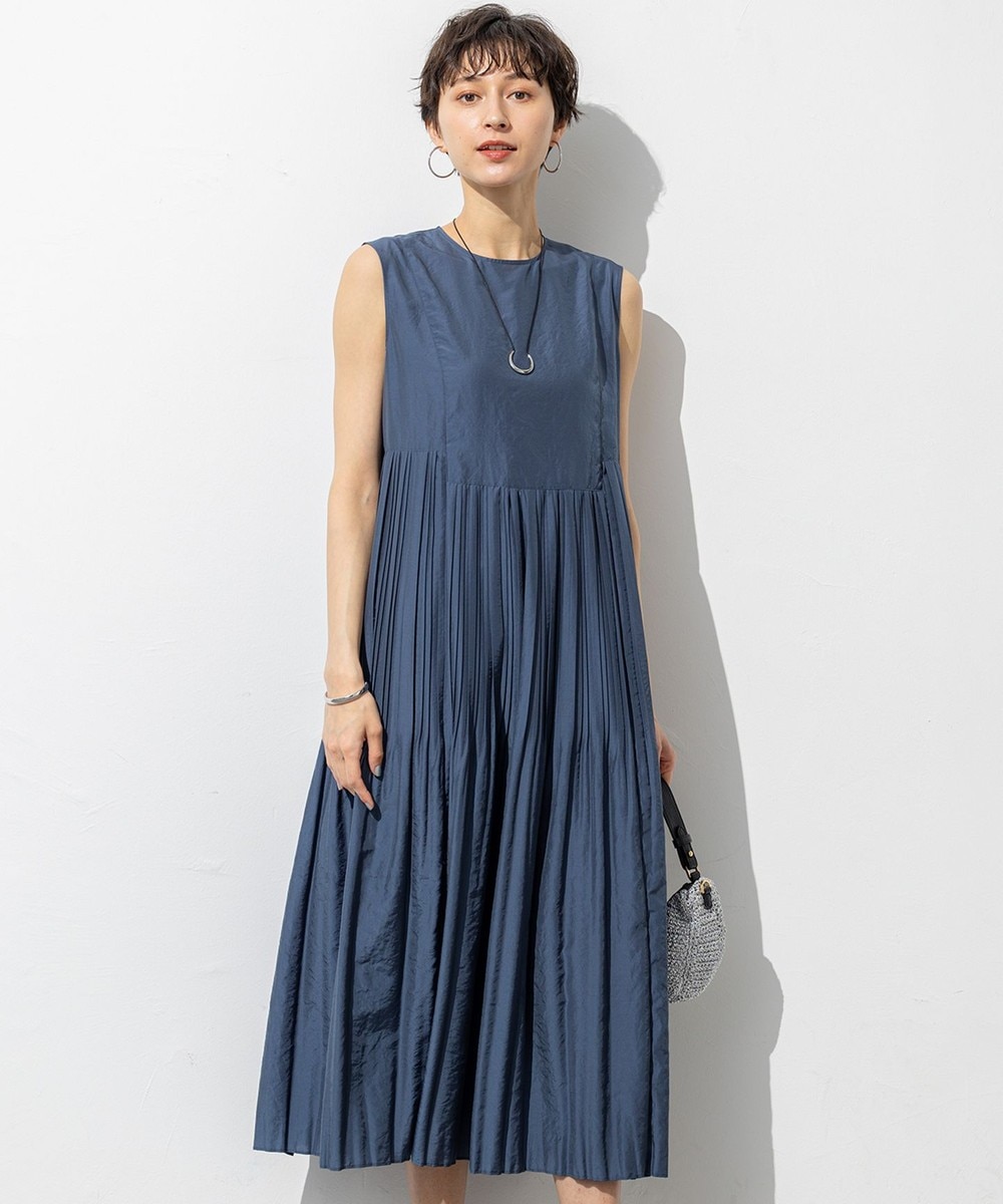 【オンワード】 23区>ワンピース 【洗える】プリーツコンビ ワンピース ダークグリーン 38 レディース 【オンワード】 23区>ワンピース 【洗える】プリーツコンビ ワンピース ダークグリーン 38 レディース