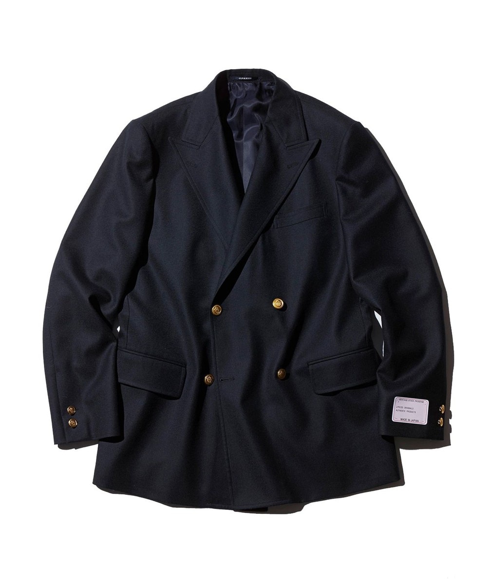 【オンワード】 J.PRESS MEN>ジャケット/アウター 【J.PRESS ORIGINALS】PEPPIN MERINO SAXONY 4B BLAZER / JAPAN MADE ネイビー 34 メンズ