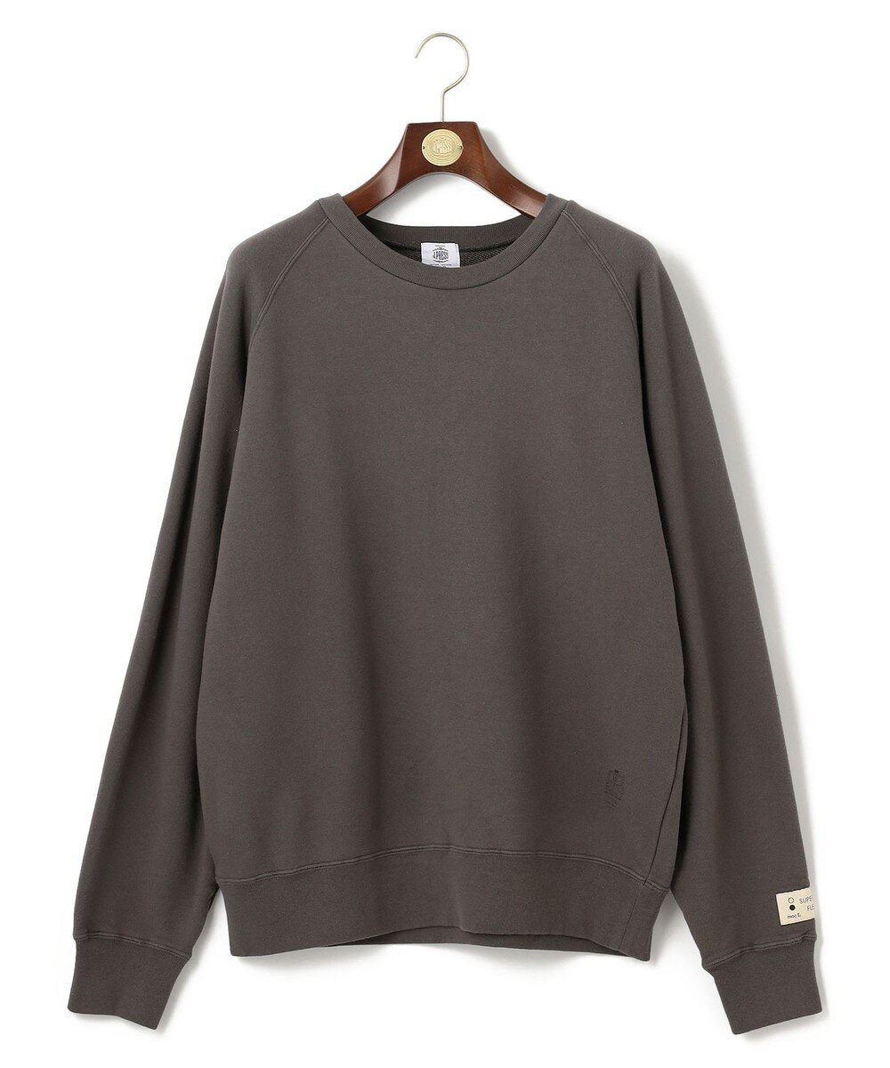 【オンワード】 J.PRESS MEN>トップス 【J.PRESS ORIGINALS】SUPER SOFT FLEECE RAGLAN SWEATSHIRT / MOC-T グレー LL メンズ