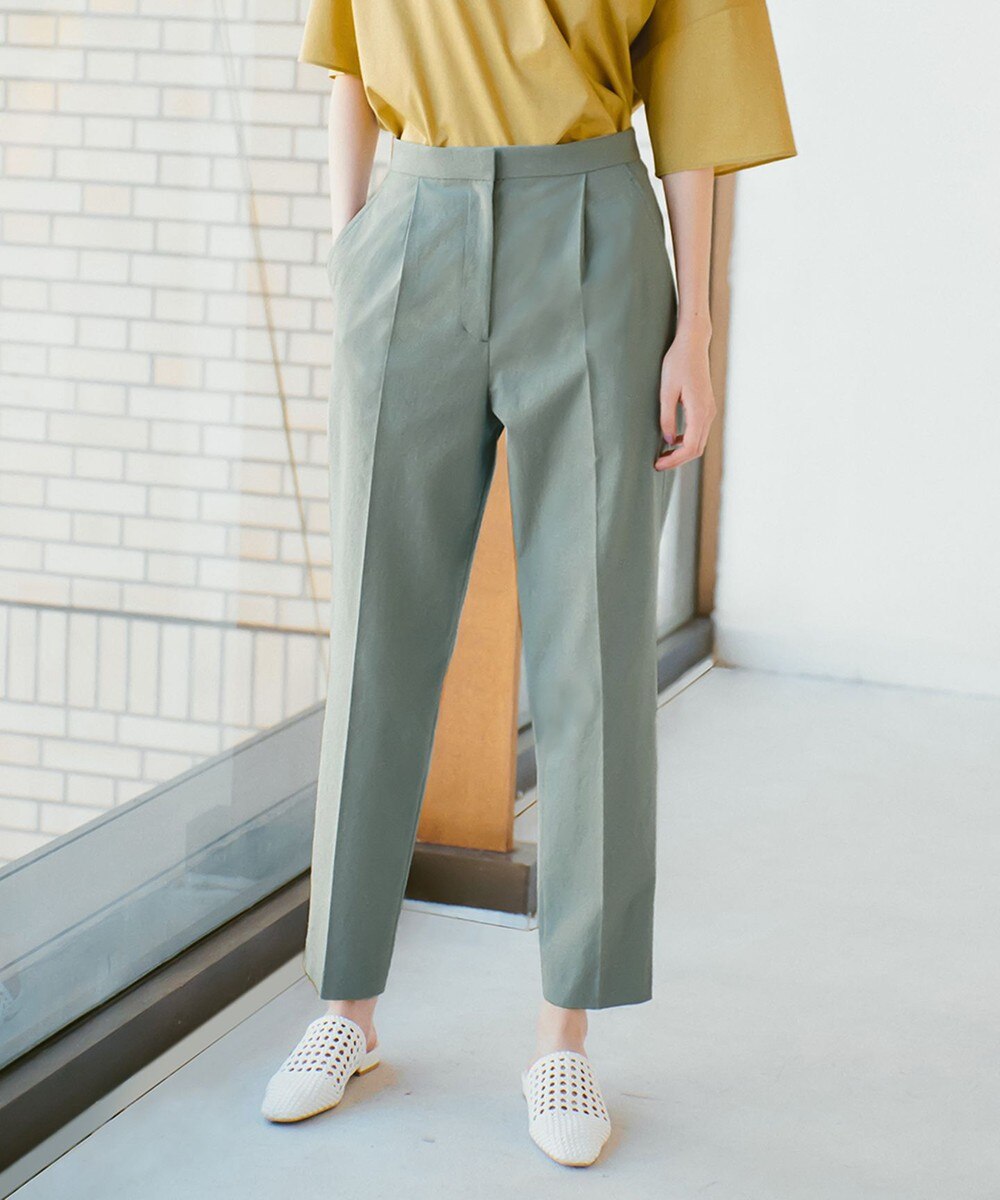 【オンワード】 ICB L>パンツ 【マガジン掲載】LooseWeave パンツ(番号CF23) ベージュ 46 レディース 【送料無料】