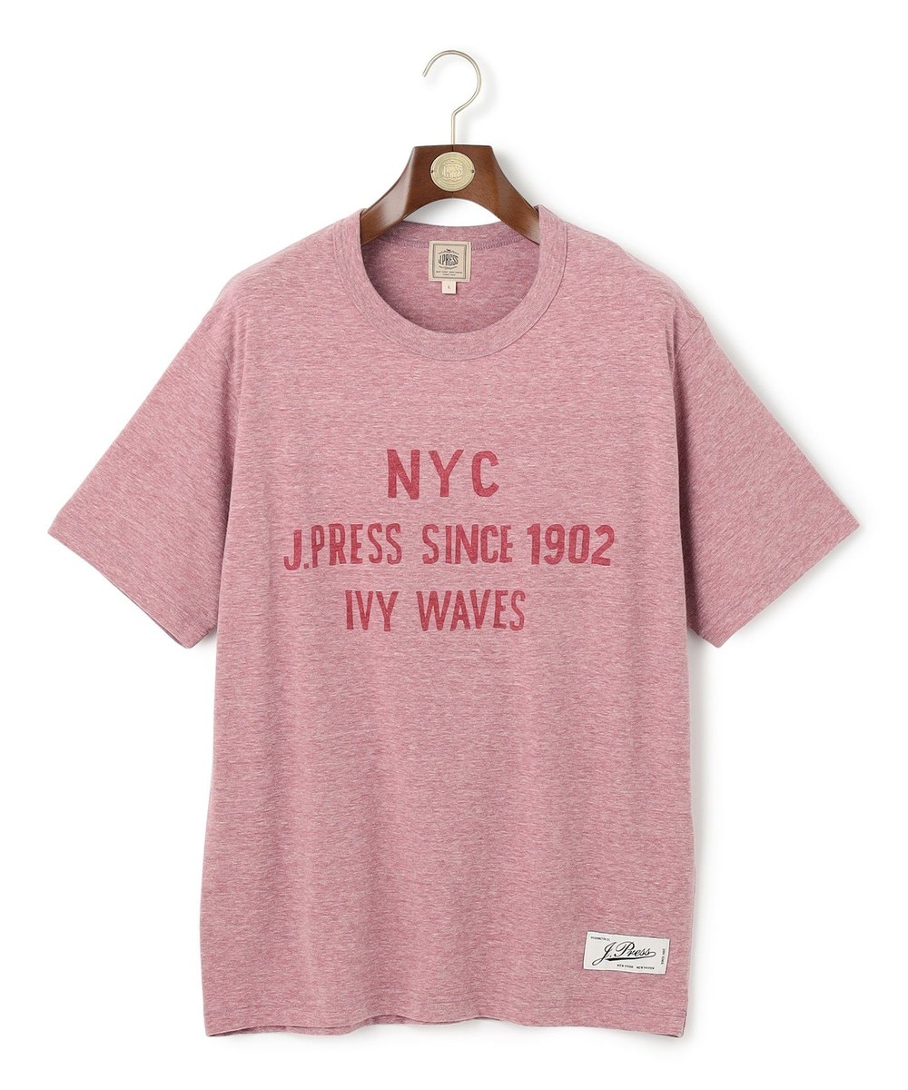 【オンワード】 J.PRESS MEN>トップス 【NYUZELESS】NYC グラフィック Tシャツ レッド M メンズ 【オンワード】 J.PRESS MEN>トップス 【NYUZELESS】NYC グラフィック Tシャツ レッド M メンズ