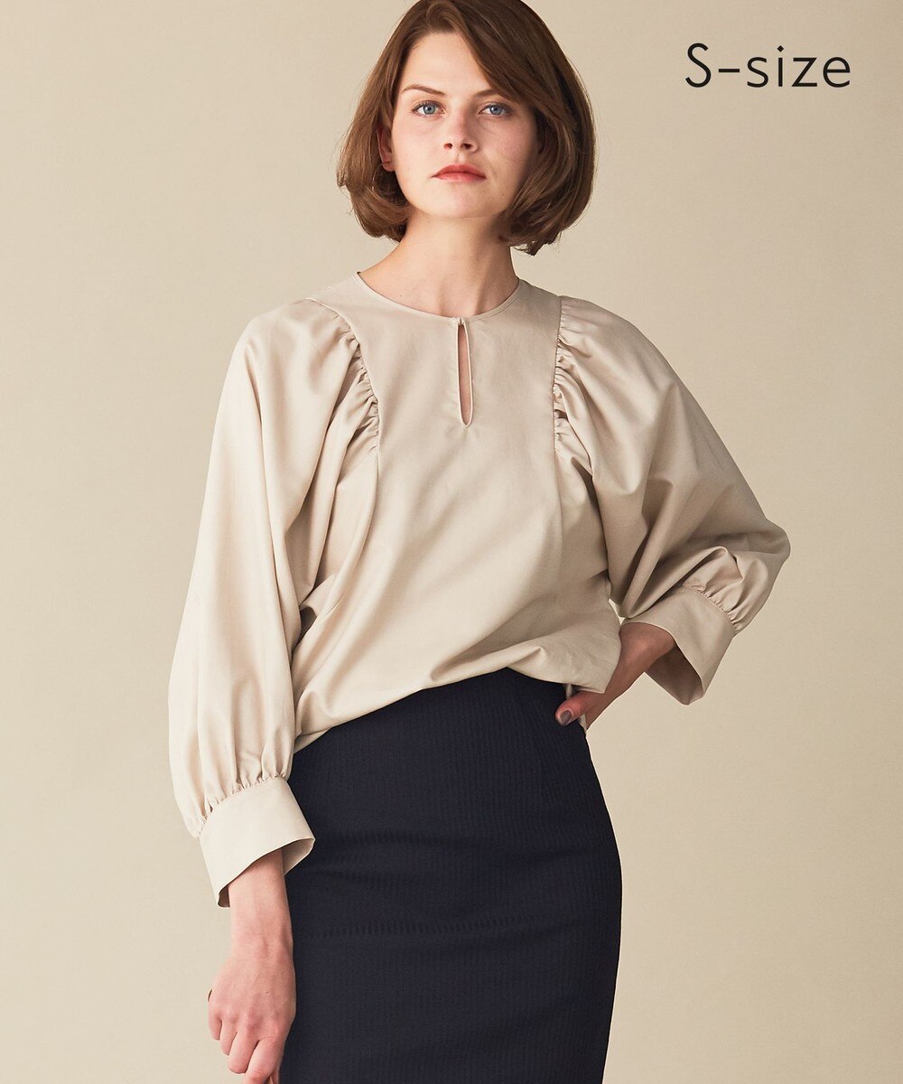 【オンワード】 BEIGE,>トップス 【S-size】CASSIS / ブラウス White 32 レディース 【送料無料】