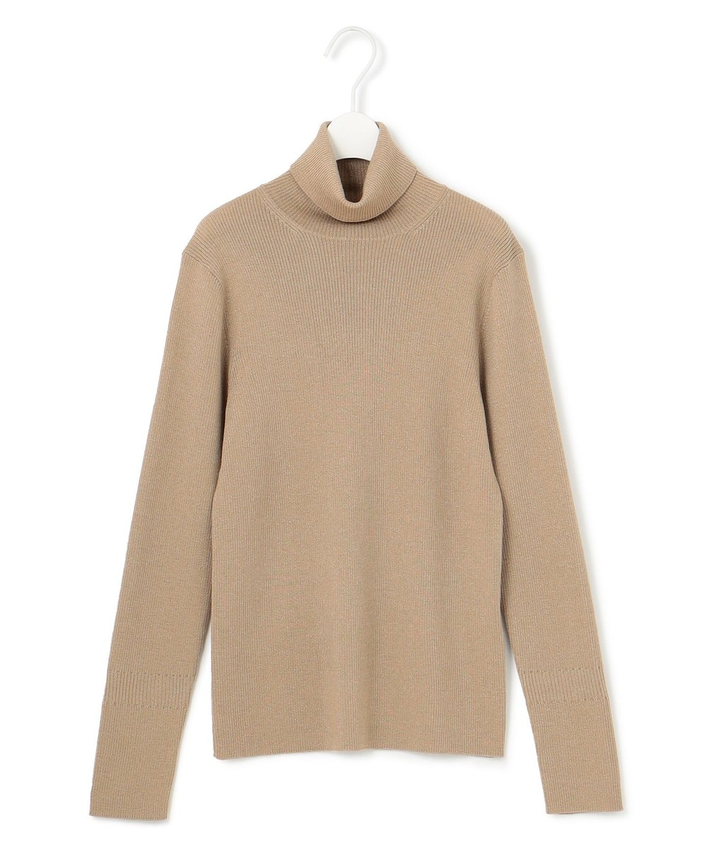 【オンワード】 ICB L(大きいサイズ)>トップス 【CLASSY.1月号掲載・新色追加・洗える】エクストラファインメリノ タートルネックプルオーバー ベージュラメ L レディース 【オンワード】 ICB L(大きいサイズ)>トップス 【CLASSY.1月号掲載・新色追加・洗える】エクストラファインメリノ タートルネックプルオーバー ベージュラメ L レディース