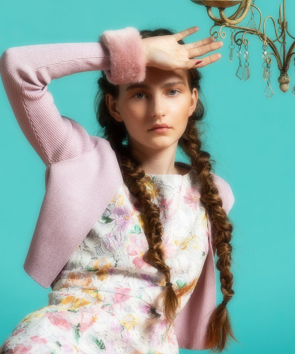 【オンワード】 TOCCA>トップス 【洗える!】BAMBI ボレロ ピンク M レディース 【送料無料】