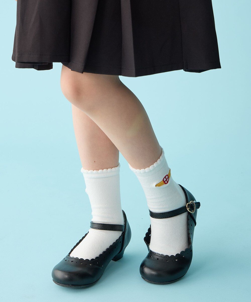 【オンワード】 any FAM KIDS>レッグウェア 【カードキャプターさくら×any FAM】コラボデザインソックス 制服用 L(19～23㎝) キッズ