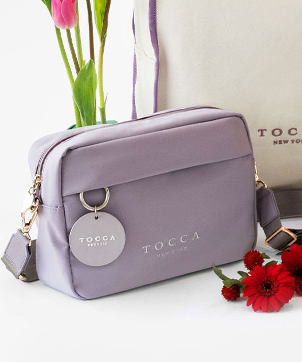 【オンワード】 TOCCA>バッグ 【WEB限定＆一部店舗限定】【撥水】ARIA CAMERA BAG バッグ ライラック F レディース