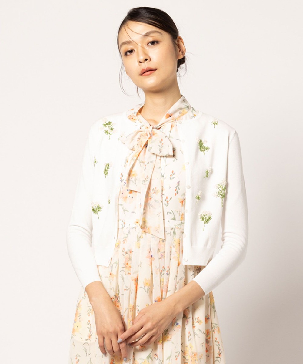 【オンワード】 TOCCA>トップス 【洗える】LITTLE MIMOSA カーディガン オフ S レディース 【オンワード】 TOCCA>トップス 【洗える】LITTLE MIMOSA カーディガン オフ S レディース