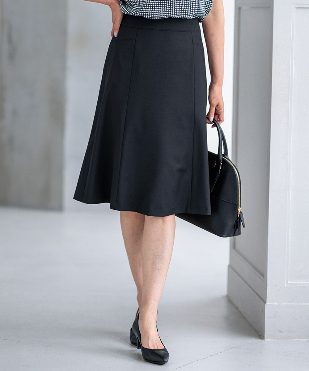 【オンワード】 23区>スカート 【セットアップ対応/新色追加】ラフィーネウール フレアスカート ブラック 36 レディース 【オンワード】 23区>スカート 【セットアップ対応/新色追加】ラフィーネウール フレアスカート ブラック 36 レディース