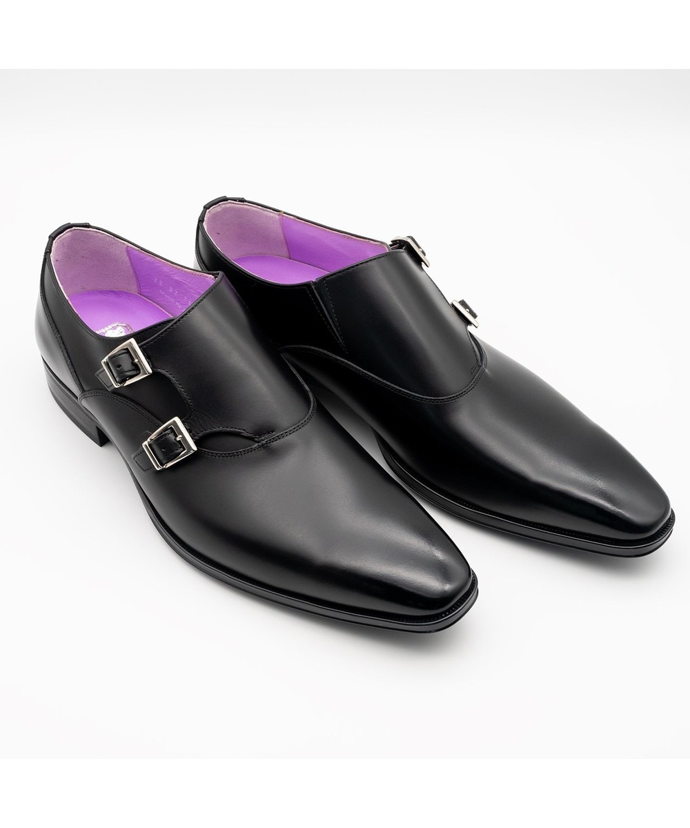 ＜オンワード＞TOMOE & Co.>シューズ 【鞆ゑ(ともえ)】藤シリーズ ラバーソールでクッション性があり、革靴の硬さを感じさせない履きやすさ。 ブラック 24.5cm メンズ