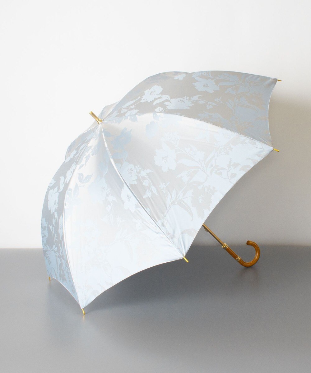 AURORA>ファッション雑貨 NINA RICCI ニナリッチ 花柄 雨傘（長傘） ペールブルー FREE レディース 【送料無料】