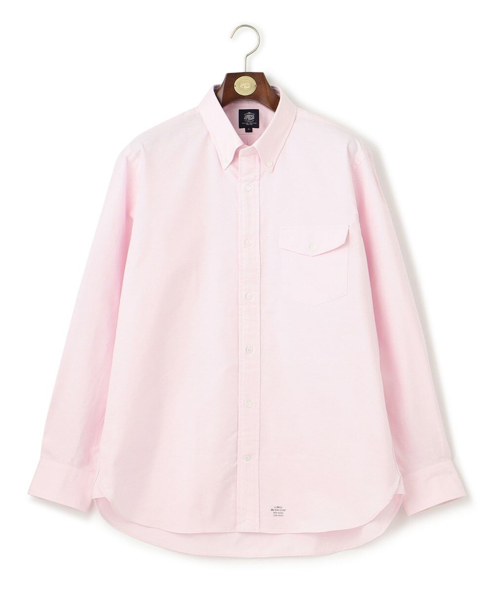 【オンワード】 J.PRESS MEN>トップス 【KING SIZE】【定番】 アービング シャツ / ボタンダウン ピンク 4L メンズ 【オンワード】 J.PRESS MEN>トップス 【KING SIZE】【定番】 アービング シャツ / ボタンダウン ピンク 4L メンズ