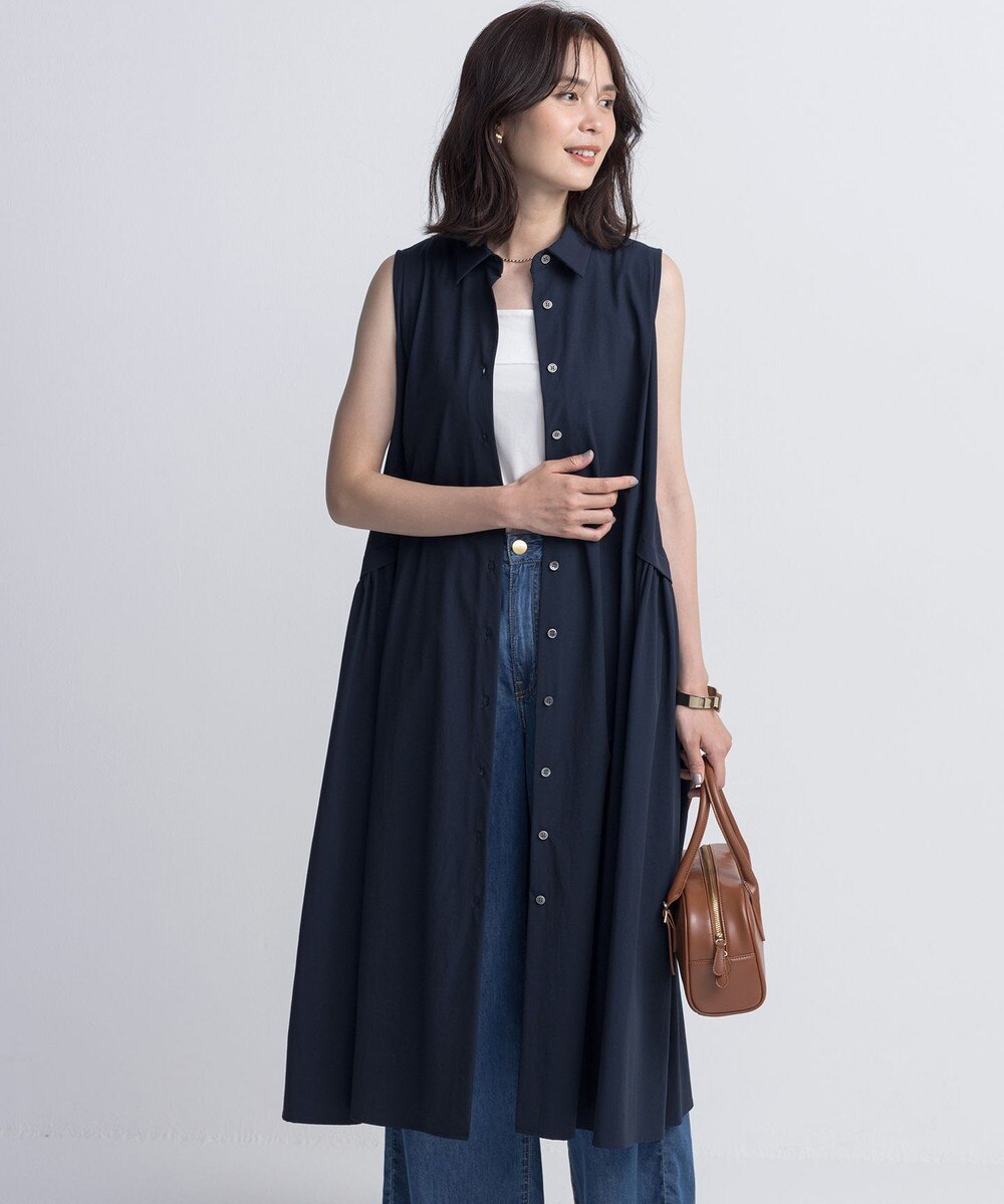 【オンワード】 組曲>ワンピース 【2WAY】スーパーライトストレッチ ワンピース ネイビー 2 レディース 【オンワード】 組曲>ワンピース 【2WAY】スーパーライトストレッチ ワンピース ネイビー 2 レディース