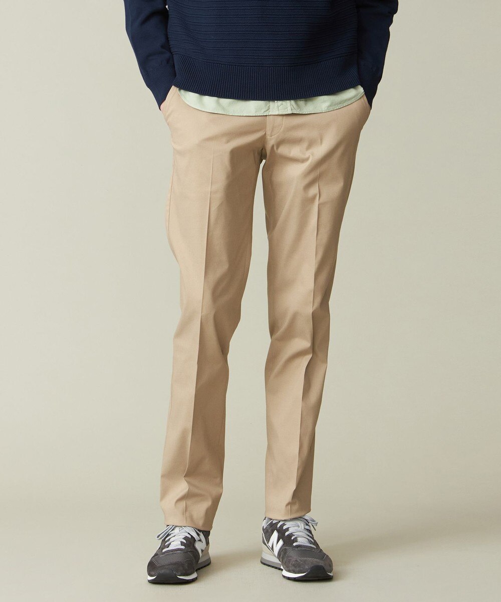 【オンワード】 J.PRESS MEN>パンツ 【ハイパワーストレッチ / ウォッシャブル可】シャンブレードビー パンツ ベージュ 86 メンズ 【オンワード】 J.PRESS MEN>パンツ 【ハイパワーストレッチ / ウォッシャブル可】シャンブレードビー パンツ ベージュ 86 メンズ