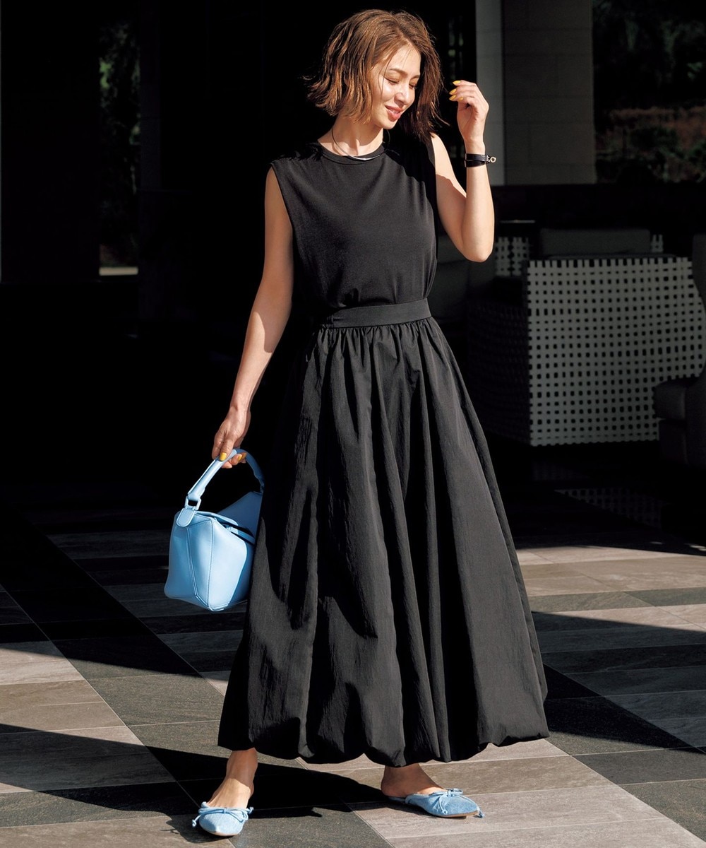 【オンワード】 UNFILO>スカート 【STORY×UNFILOコラボ】バルーンスカート ブラック S レディース 【オンワード】 UNFILO>スカート 【STORY×UNFILOコラボ】バルーンスカート ブラック S レディース