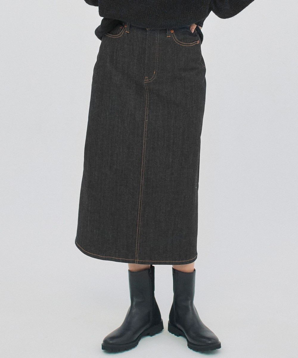 【オンワード】 23区 L>スカート 【WEB限定】23区DENIM ストレッチデニム スカート アイボリー 50 レディース 【送料無料】