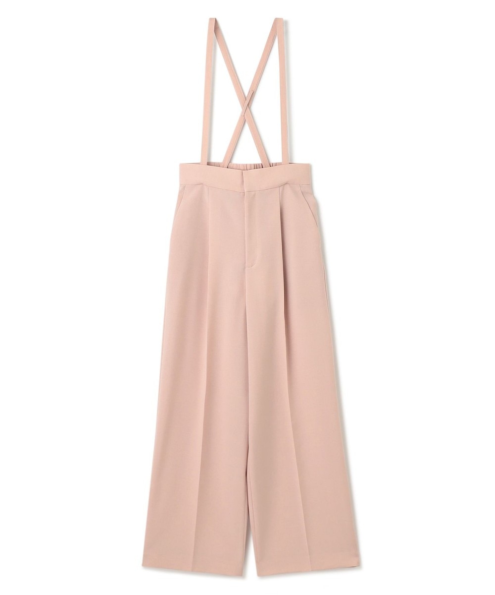【オンワード】 uncrave>パンツ 【佐藤晴美さん着用・UVカット・接触冷感・洗濯機洗い可】ウォッシャブルドライサップ ワイドパンツ(サスペンダー付き) ピンク 1 レディース 【オンワード】 uncrave>パンツ 【佐藤晴美さん着用・UVカット・接触冷感・洗濯機洗い可】ウォッシャブルドライサップ ワイドパンツ(サスペンダー付き) ピンク 1 レディース