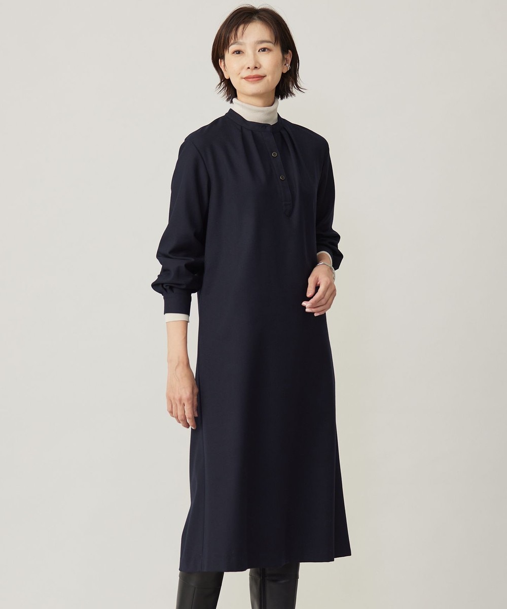 【オンワード】 J.PRESS LADIES>ワンピース 【洗える】ANASTASIA milled ワンピース ネイビー 9 レディース 【オンワード】 J.PRESS LADIES>ワンピース 【洗える】ANASTASIA milled ワンピース ネイビー 9 レディース