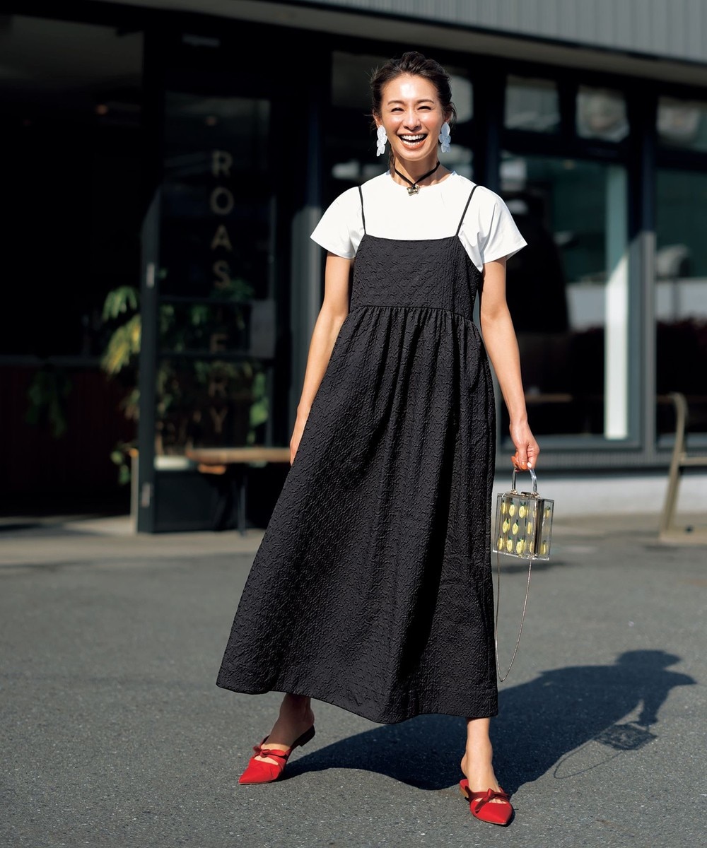 【STORYコラボ】キャミワンピ&Tシャツ セット