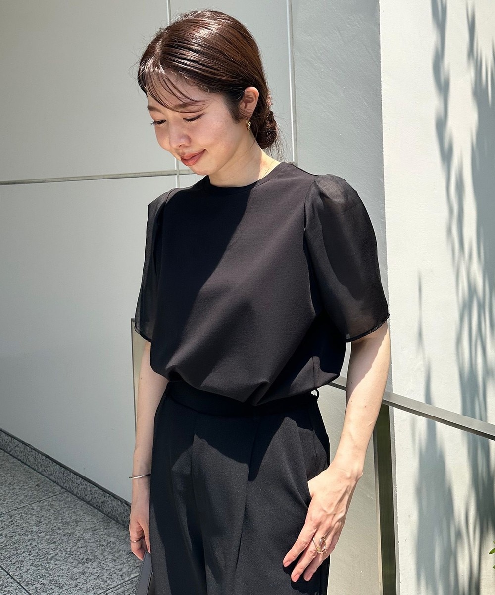 【洗える/接触冷感】BEAUTY FORM シアースリーブTシャツ