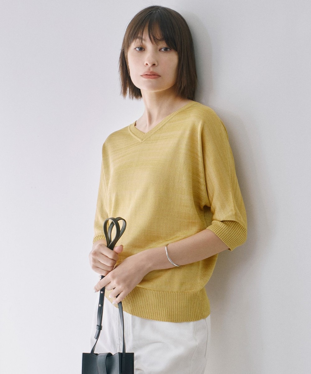 【オンワード】 ICB L(大きいサイズ)>トップス 【洗える】レーヨンブレンド ドルマンスリーブニット クレイベージュ L レディース 【オンワード】 ICB L(大きいサイズ)>トップス 【洗える】レーヨンブレンド ドルマンスリーブニット クレイベージュ L レディース